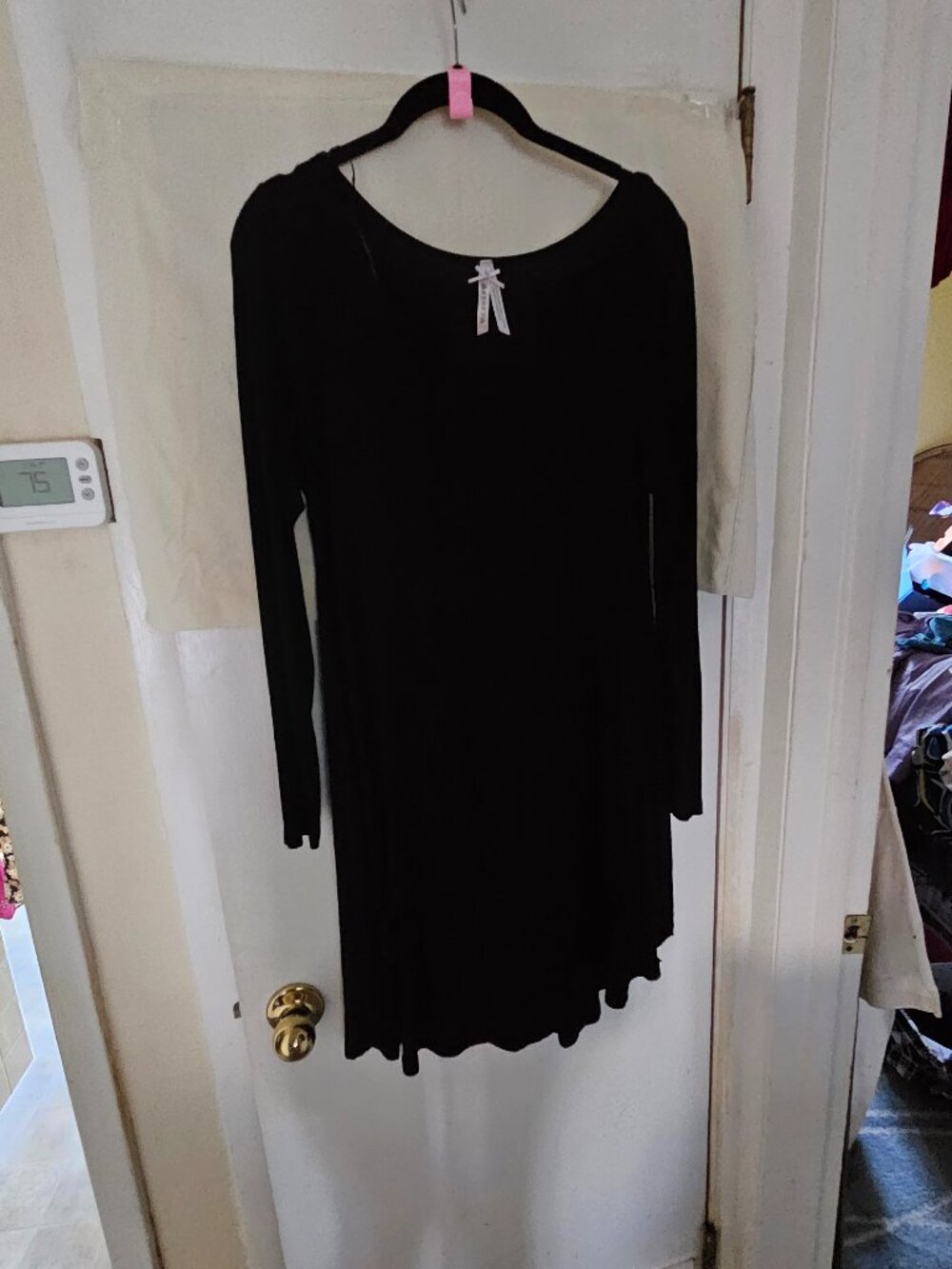 Women's Night Dress Medium Black